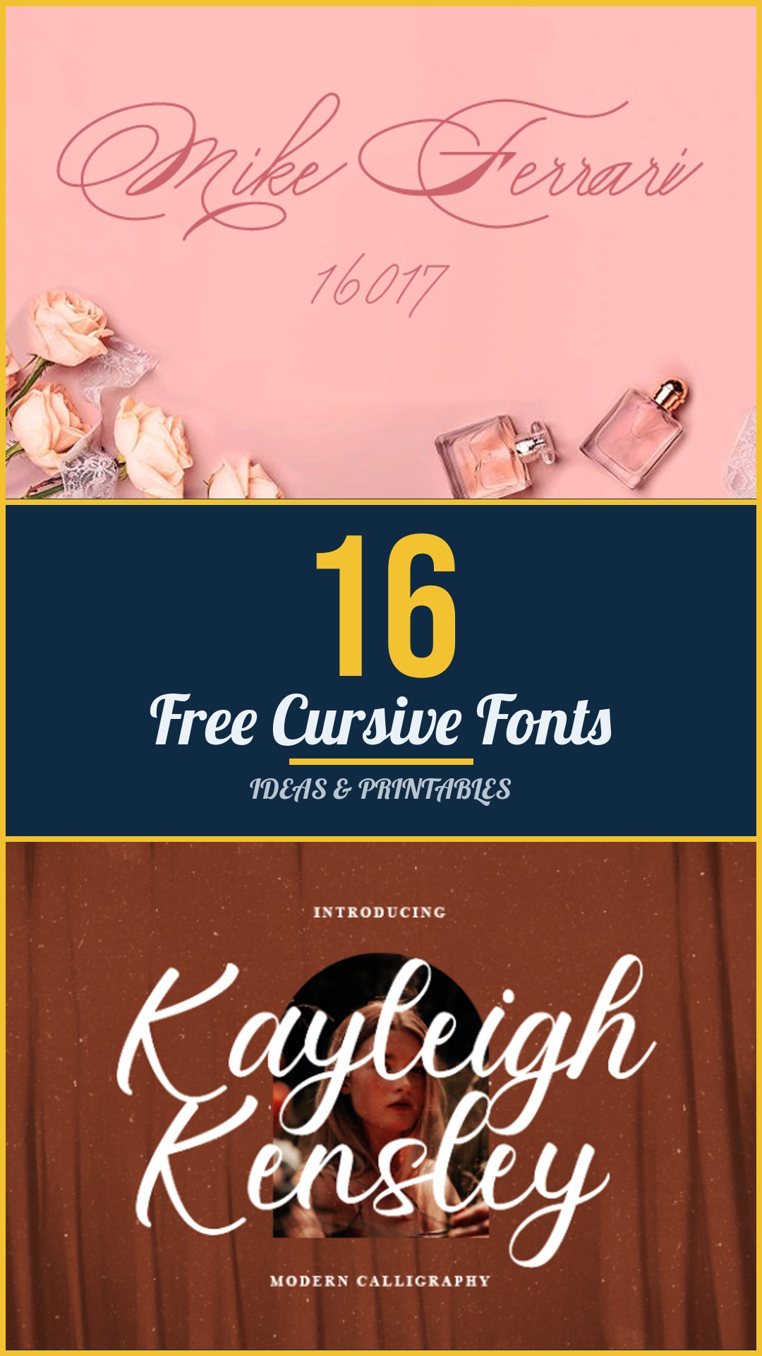 16 Free Cursive Fonts